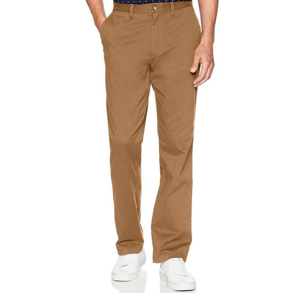 Nautica Other - Men's  Khaki Nautica Classic Fit Flat Front Deck Pants Size 38x32